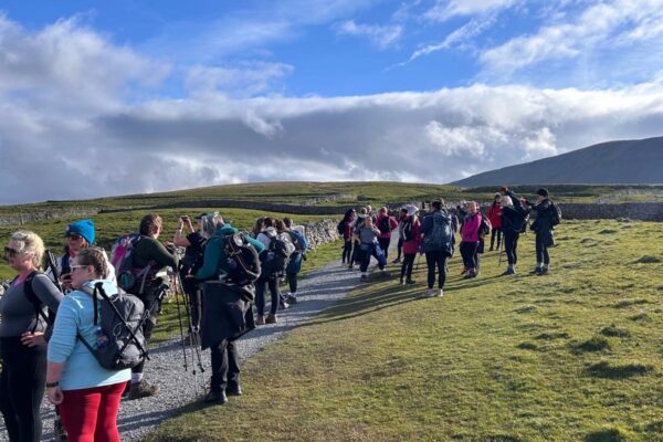 group walking in Yorkshire - corporate events